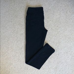 Kids Black Ultra Stretch Jegging